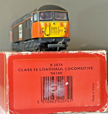 Hornby Class 56 Co-Co Diesel 56100 Load Haul Black/Orange R2074 Mint with Lights