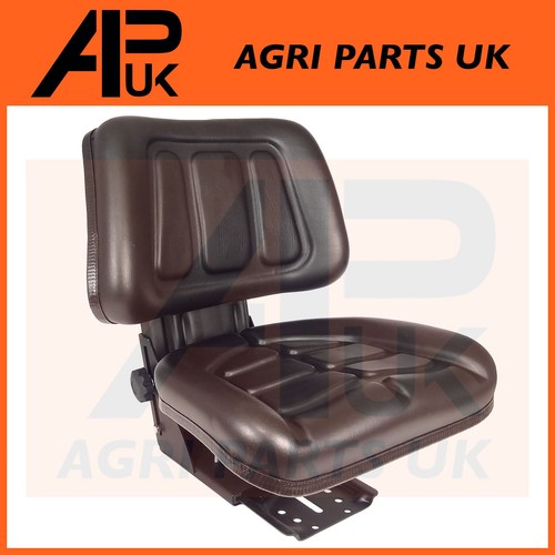 Black suspension seat - seat, &