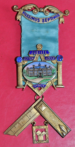 Masonic past master jewel - master's,