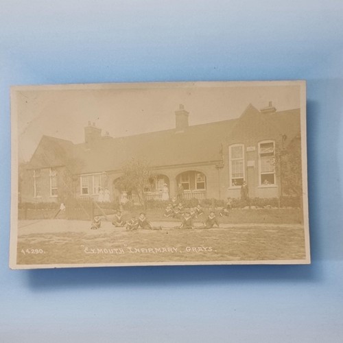 Grays postcard c1910 real - grays,