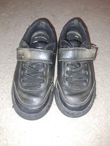 Clarks boys black school - black,