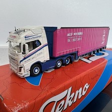 Tekno Volvo FH4 & Meusberger Machinery Trailer Alf Myhre 1/50 Scale Model Truck