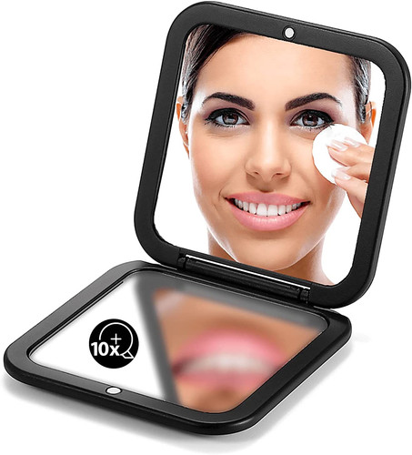 Compact mirror 10x - compact, mirror,