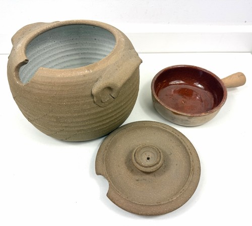 Vintage lidded stockpot - lidded,