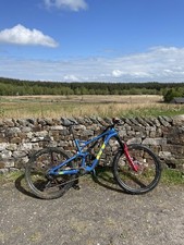 GT Force Carbon Pro Full Suspension Mountain Bike Size Medium  Read  Discription