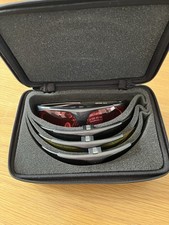 5 Lens Interchangeable Clay Pigeon Shooting Glasses Eyelevel Sunglasses UV 400