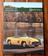 HISTORICS Motor Car Auction Catalogue Nov 2023 Mercedes 300 SL Ferrari FF photo