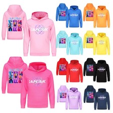 Girls Devil Hunters Hoodies K-POP Long Sleeve Sweatshirt Kids Jumper Pullover UK