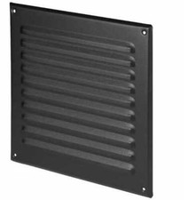 Graphite Metal Air Vent Grille Wall Ventilation Cover Louvre Wall Grilles