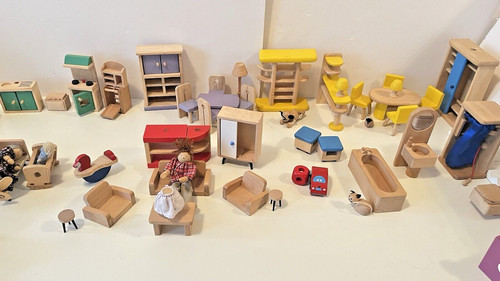 Huge dolls house - house, furniture