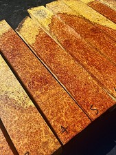 AMBOYNA BURL / BURR live edge