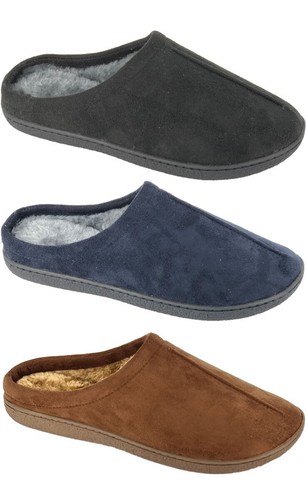Mens centre seam slippers soft - centre,