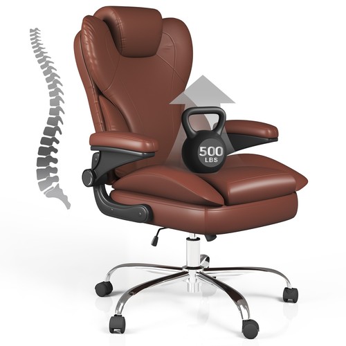 Leather computer chair with - chair,