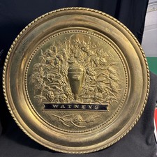 Watneys Brass Advertising Wall