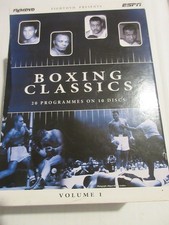 Boxing Classics Volume 1 20 Programmes on 10 DVDs Box set