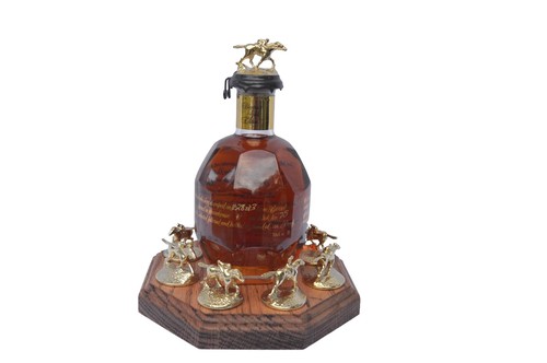 Blanton bourbon cork display - blanton's,