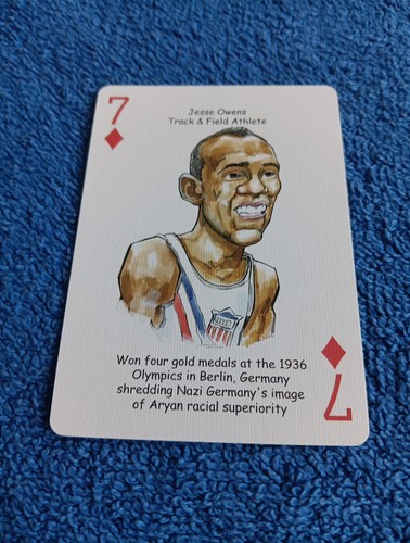 Jesse owens card - owens, america