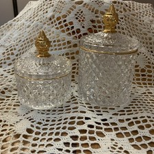 Pair Of Vintage Style Clear