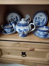2 cup tea set. Booths old world Antique A 8025 Made in England