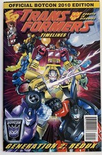 Transformers: Timelines #5 Generation 2 Redux FP Comics (2010) Botcon Variant