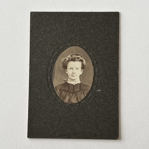Antique miniature photograph - antique,