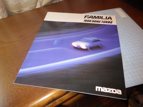 Mazda familia 1600 dohc - 1600, turbo