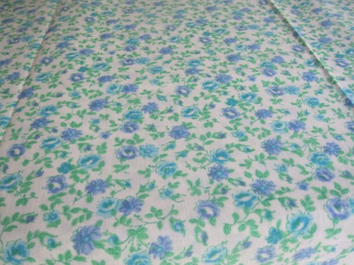 Vintage flat bed sheet - bn,