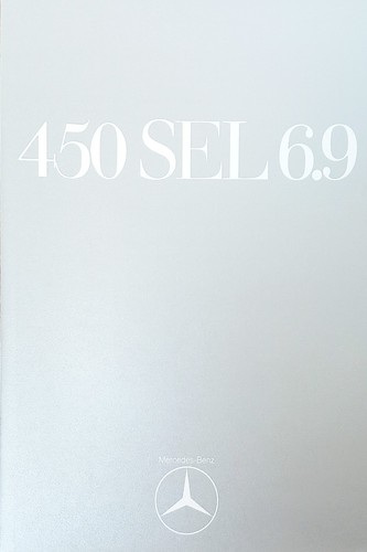 Mercedes benz 450 sel - sel, 6.9