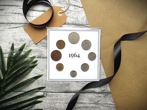 1964 mounted presentation - 1964, gift