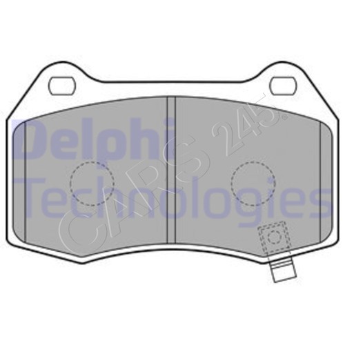 Disc brake pad - brake, set