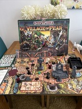 Waddingtons Village of Fear 1993 Incomplete Board Game See Photos for Condition