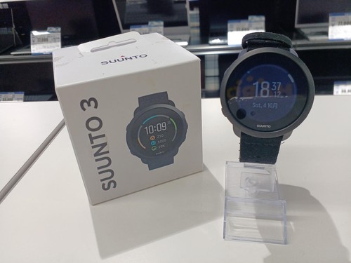 Suunto black gps sport watch - black,