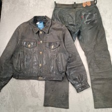 Levi leather jacket - jacket, &