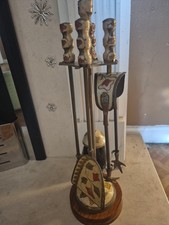 Vintage Brass Fire Side