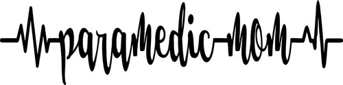 Paramedic mom life decal - mom,
