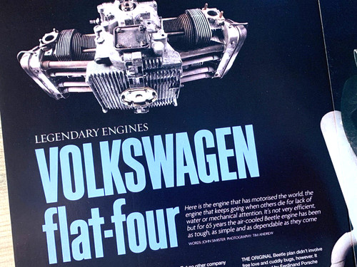 Flat air cooled - vw,