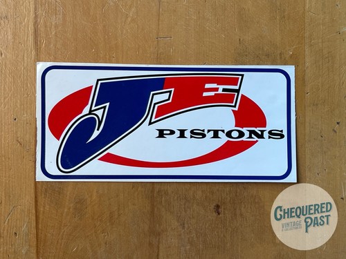 Pistons sticker decal - 'j.e., pistons'