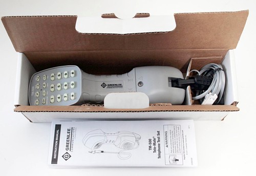Greenlee 500uk telephone - greenlee, tm-500uk