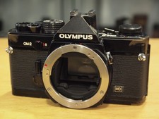 Olympus OM-2 35mm SLR Camera Body, Black Heavily Used. Stock No u19062