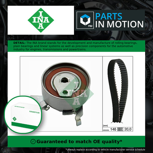 Timing belt kit - timing, fits