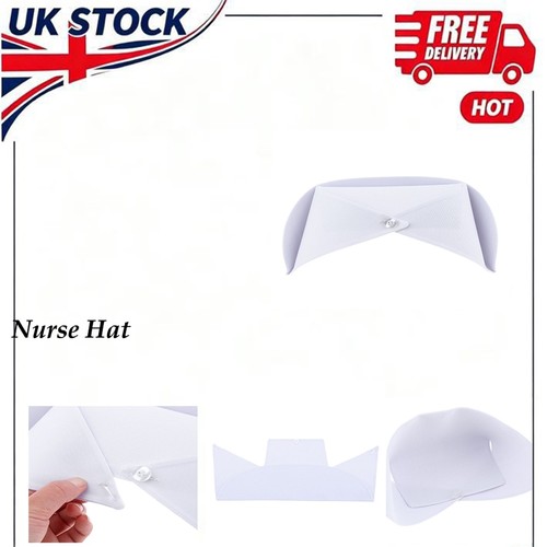 Cotton white nurse - nurse, cap