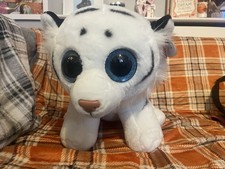 BNWT Ty Beanie Boos Classic Tundra the Snow Leopard New Tags 18” HUGE Christmas