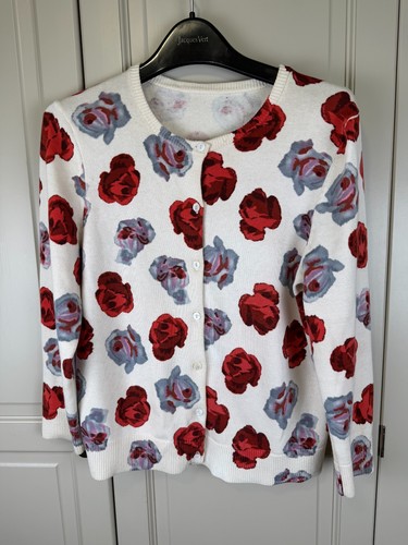 Hobbs crème floral cardigan - hobbs,