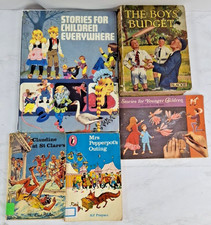 Bundle Of Vintage Children’s Books Kids Assorted Job Lot Teen x5 J6124