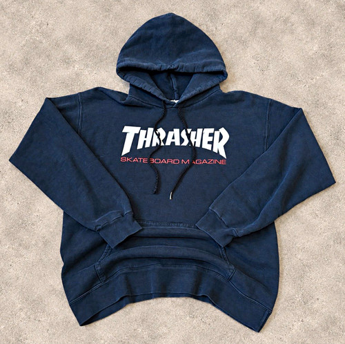 Thrasher men black pullover - black,