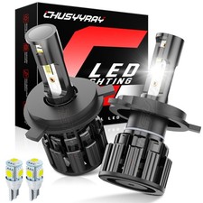 CHUSYYRAY 2x H4 LED Headlight