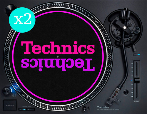 Technics two tone logo - two,