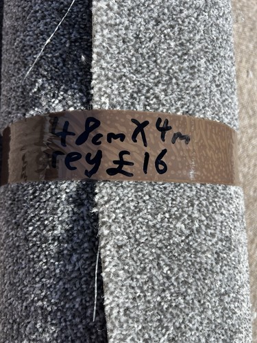 Carpet offcut grey 148cm - x, 4m