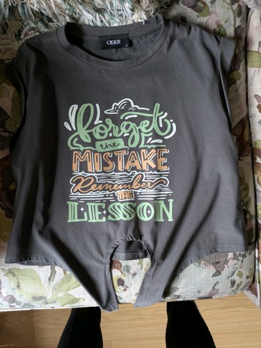 Cider front tie - front, sleeve