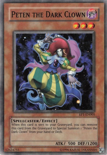 Yugioh peten the dark clown - the,